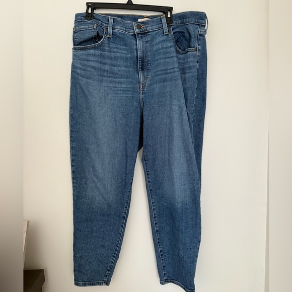 Levi's Blue Straight Leg Women's Pants - Picture 1 of 8